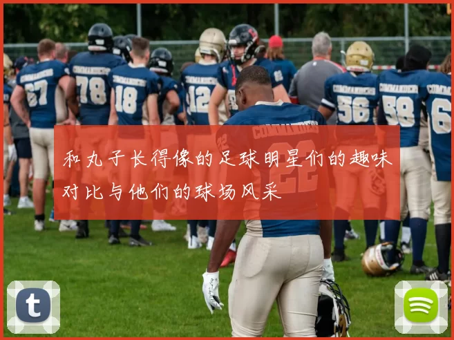 和丸子长得像的足球明星们的趣味对比与他们的球场风采