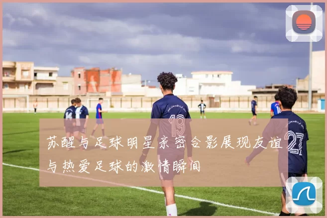苏醒与足球明星亲密合影展现友谊与热爱足球的激情瞬间