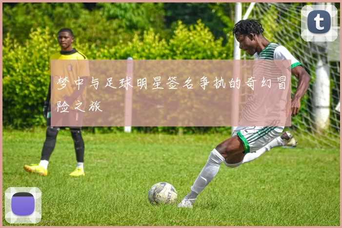 梦中与足球明星签名争执的奇幻冒险之旅