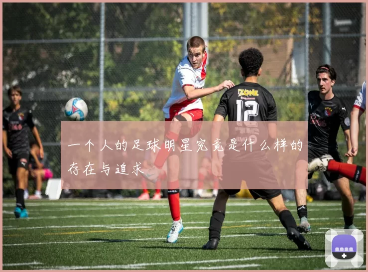 一个人的足球明星究竟是什么样的存在与追求